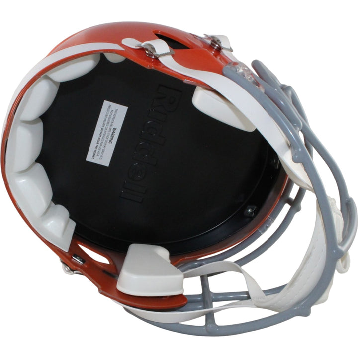 Patrick Surtain Autographed Denver Broncos F/S TB Helmet Beckett Witness 56410