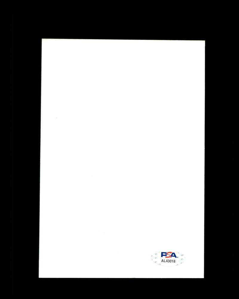 Bum Phillips PSA DNA Coa Autograph 5x7 Signed Photo Oilers