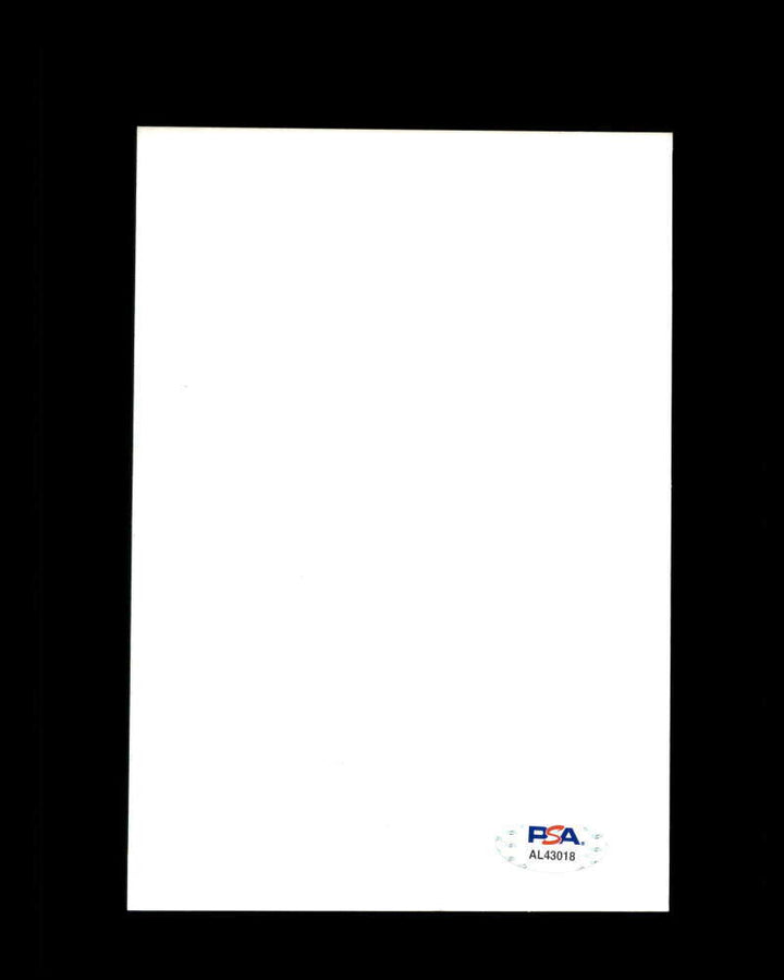 Bum Phillips PSA DNA Coa Autograph 5x7 Signed Photo Oilers