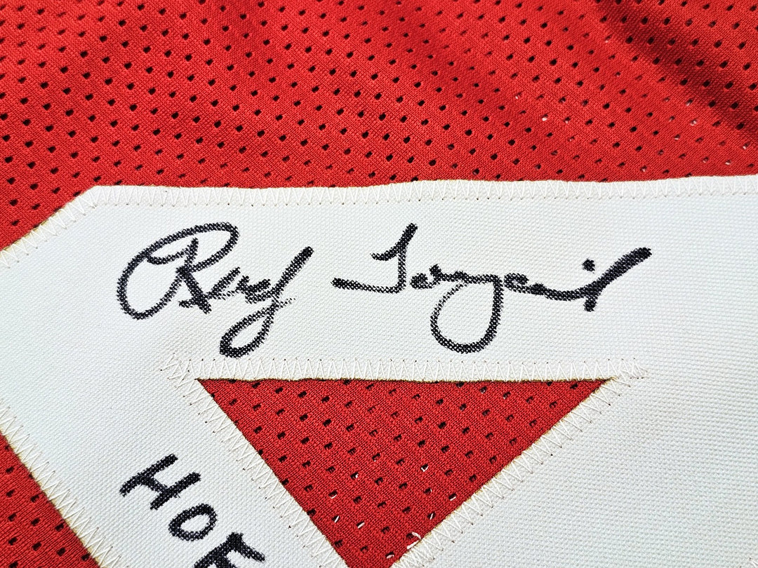 Houston Rockets Rudy Tomjanovich Signed Red Jersey "HOF 2020" JSA