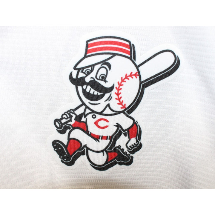 Elly De La Cruz Autographed Cincinnati Reds Nike White XL Jersey Beckett 56468