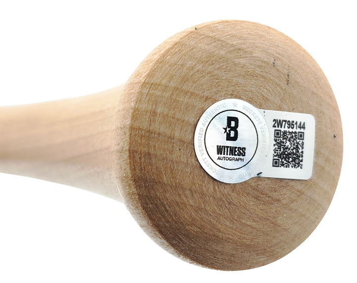 Frank Thomas Signed Blonde Louisville Slugger Baseball Bat Chicago White Sox