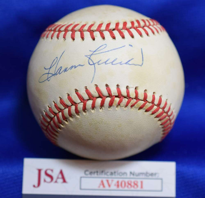 Harmon Killebrew JSA COA Autographed American League Signed Baseball
