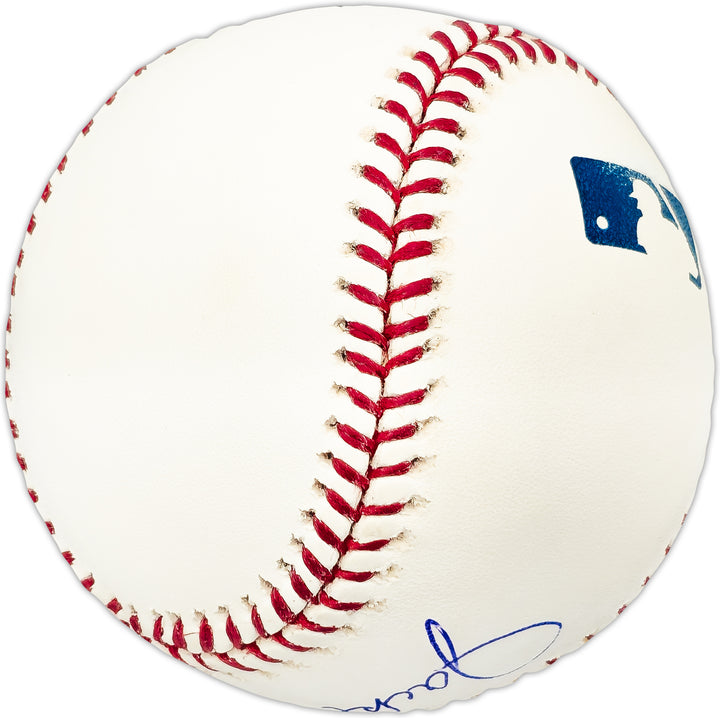 Jacke Davis Autographed MLB Baseball Philadelphia Phillies Beckett QR #BL93599
