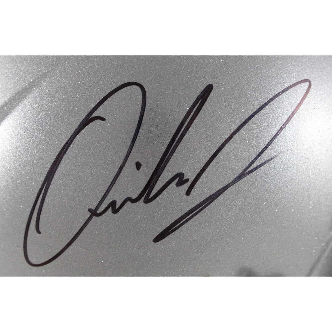 Quinshon Judkins Autographed Ohio State Buckeyes Speed F/S Helmet Beckett 49635