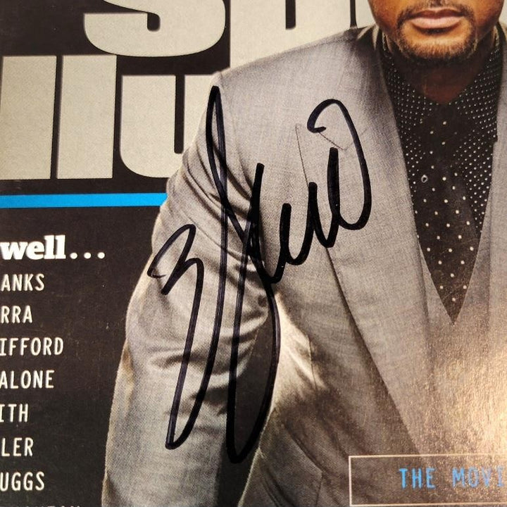 Will Smith signed Sports Illustrated SI Magazine autograph (B) ~ Beckett BAS