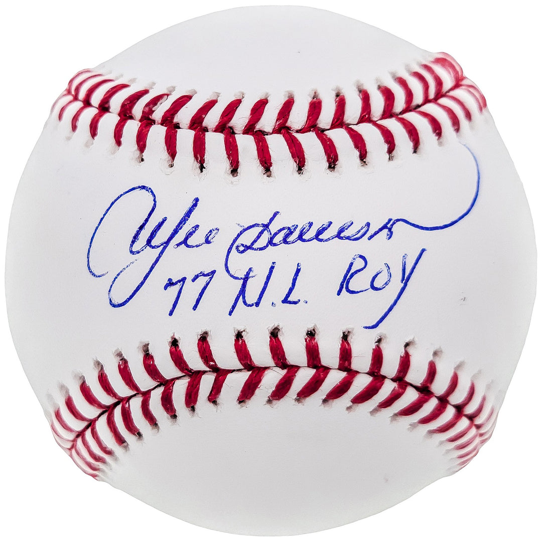 Andre Dawson Signed MLB Baseball Montreal Expos "77 NL ROY" Beckett