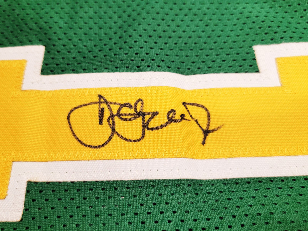 Seattle Supersonics Detlef Schrempf Signed Green Jersey MCS Holo