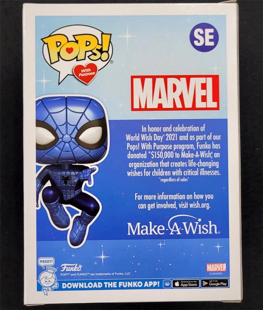 Tobey Maguire signed Spider-Man Make-a-Wish Funko Pop autograph (B) Beckett BAS
