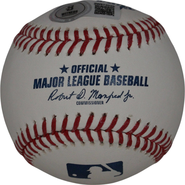 Wade Boggs Autographed/Signed New York Yankees OML Baseball HOF 05 Beckett 50122