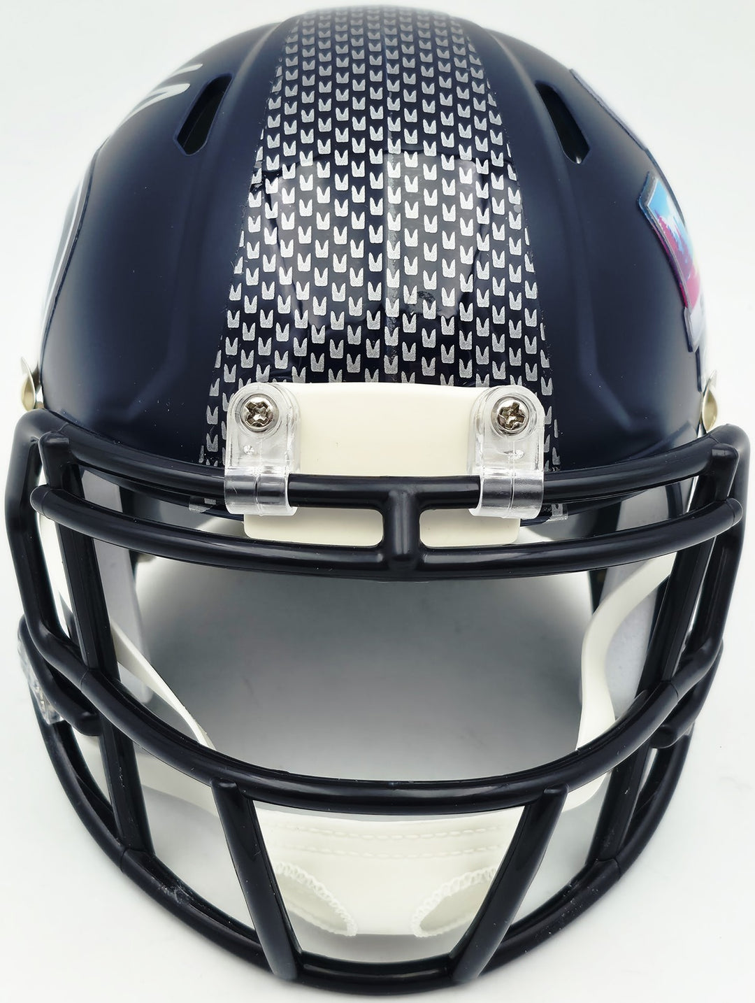 Mike Macdonald Signed Seahawks SB LX Champions Speed Mini Helmet BAS
