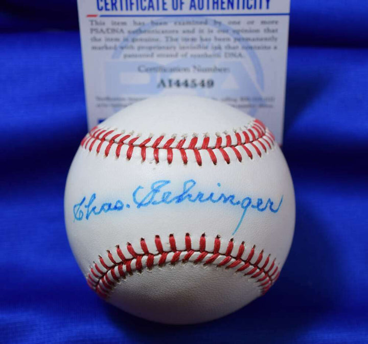 Charles Gehringer PSA DNA Cert Autograph American League Hand Signed Baseball