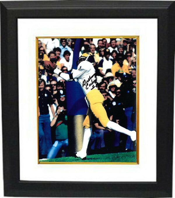 Anthony Carter signed Michigan Wolverines 8x10 Photo Custom Framed #1 (TD Catch)
