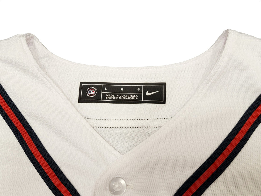 Atlanta Braves Ronald Acuna Jr. Signed White Nike Jersey Size Large Beckett