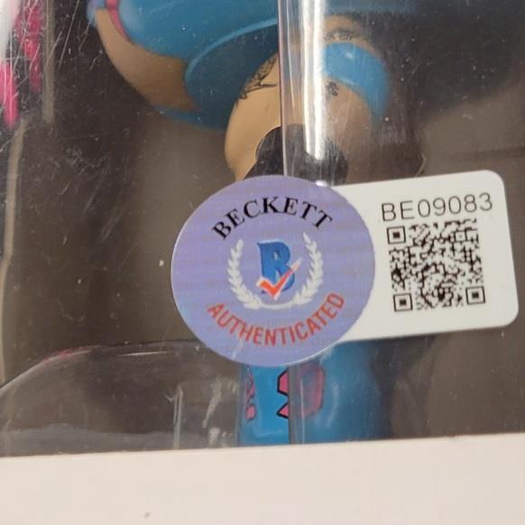 Rey Mysterio signed WWE Wrestling 7-Eleven Exclusive Funko Pop autograph ~ BAS