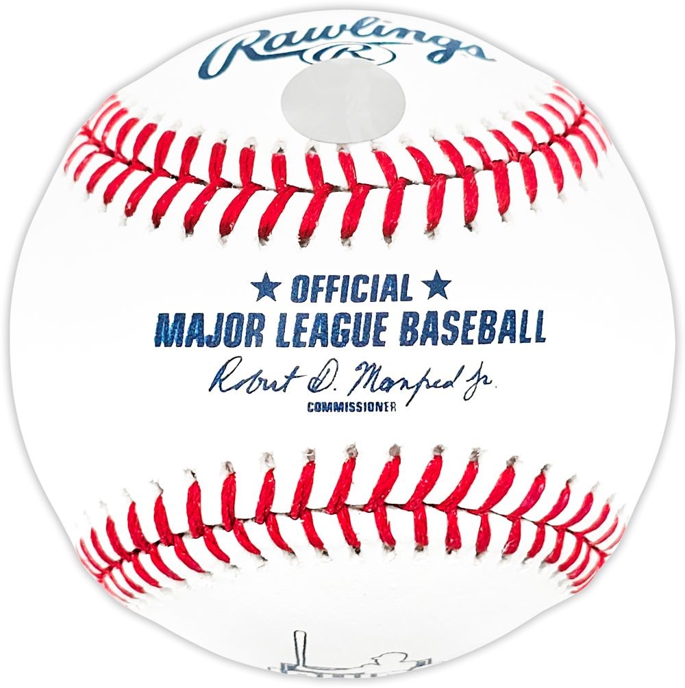 Ichiro Suzuki Signed Seattle Mariners Hall Of Fame Logo Baseball Ichiro COA