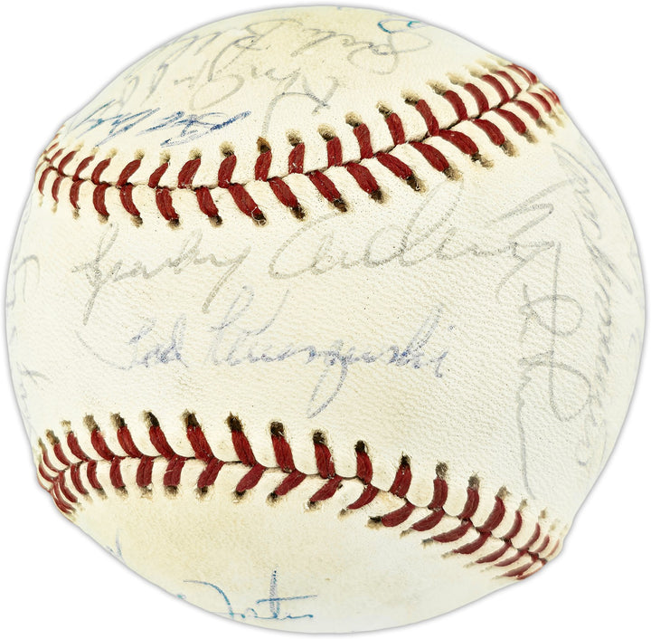 1976 Reds WS Champs Signed Feeney NL Baseball Beckett PSA/DNA