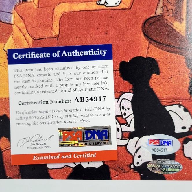 Rod Taylor signed Disney "Pongo" 101 Dalmatians 11x14 photo #1 autograph PSA/DNA