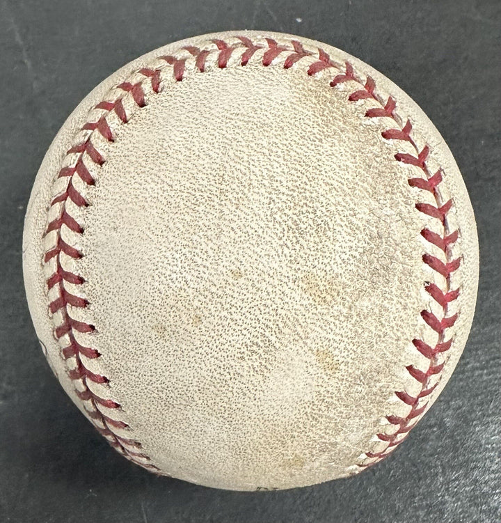 Tino Martinez Signed Game Used 2001 WS Mr November Baseball Auto Yankees MLB