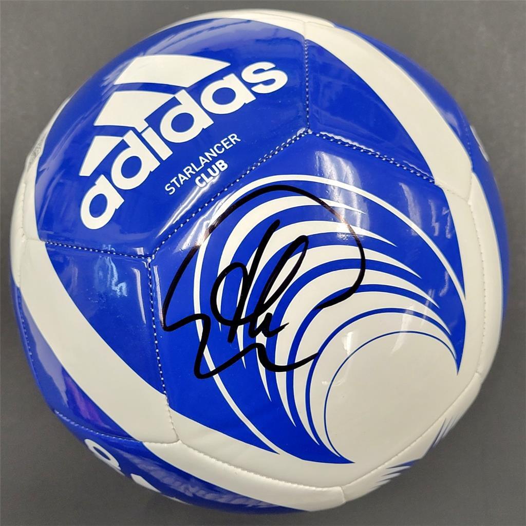 Thiago Silva signed Chelsea Adidas Soccer Ball size 5 Brazil (B) ~ BAS Holo