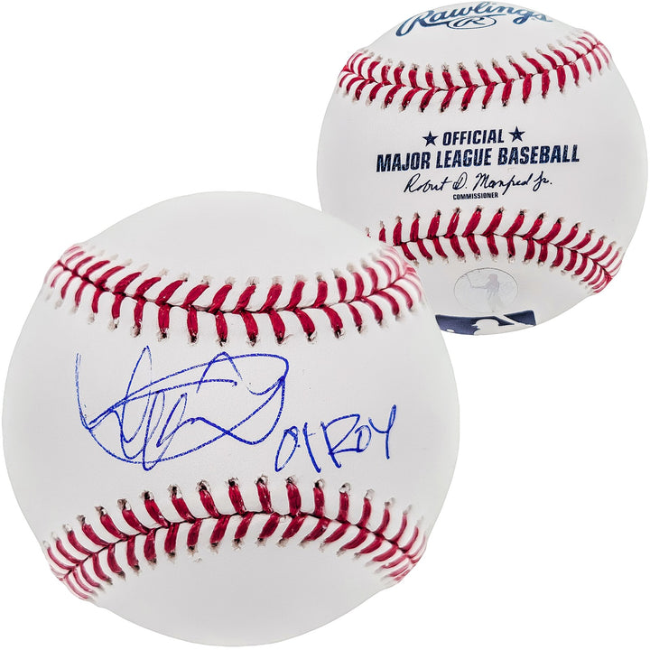 Ichiro Suzuki Autographed Signed MLB Baseball Seattle Mariners "01 ROY" IS Holo
