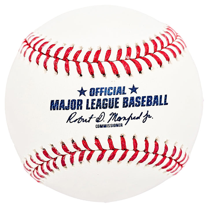 Jim Kaat Signed Official HOF Logo Baseball Twins Cardinals Beckett Witness