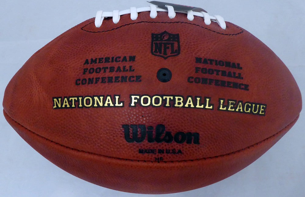Ezekiel Elliott Signed Official Leather NFL Football Dallas Cowboys Beckett BAS