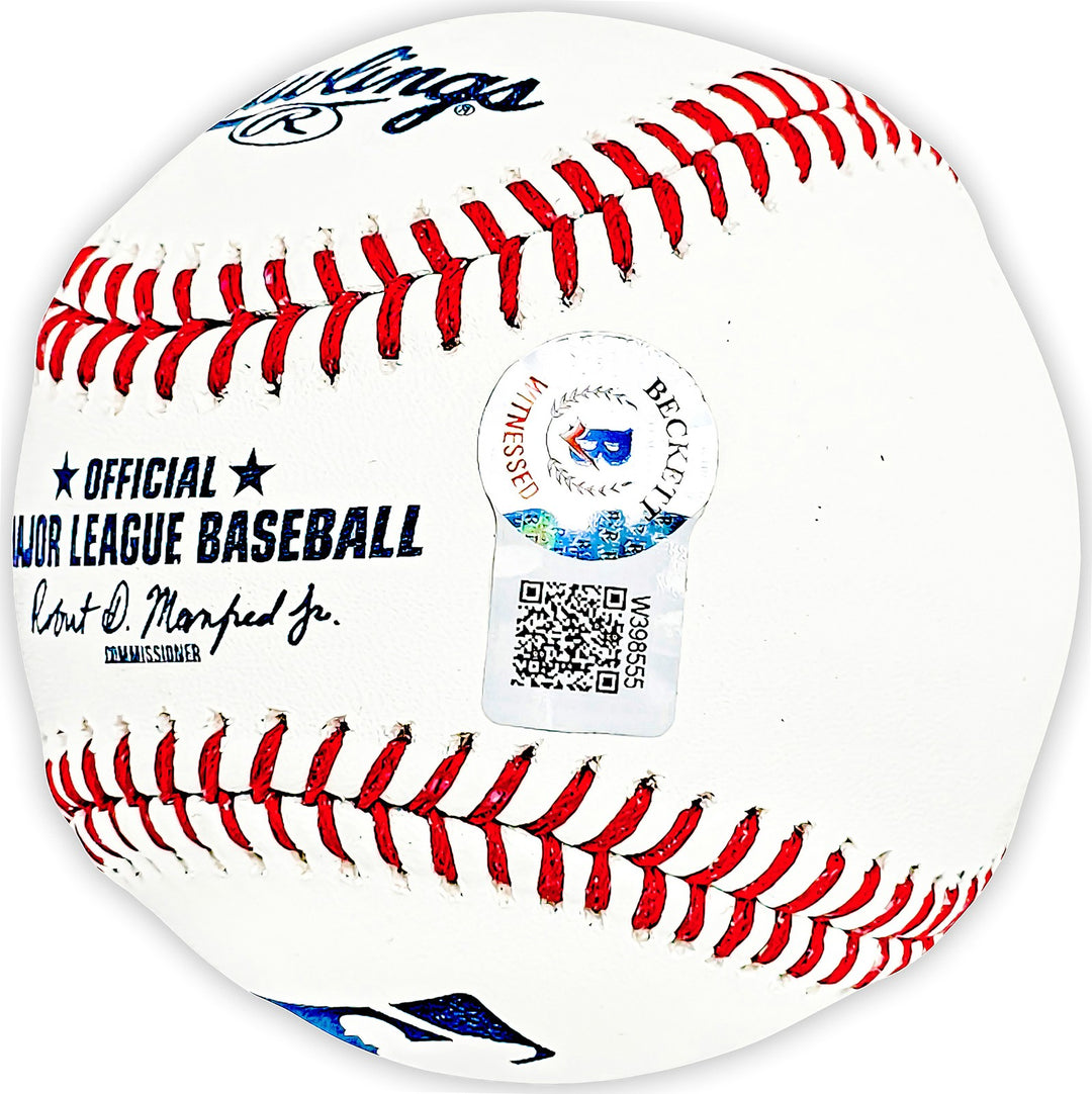 Scott Rolen Signed MLB Baseball St. Louis Cardinals "2006 WS CHAMPS" Beckett Wit