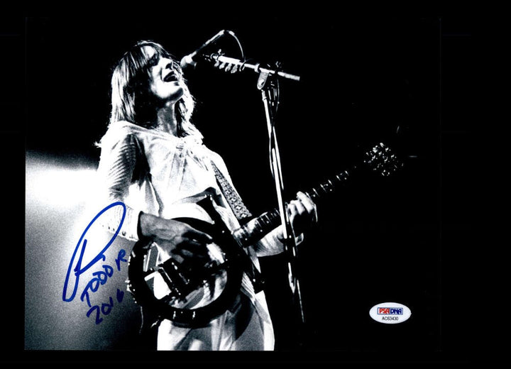 Todd Rundgren PSA DNA Coa Signed 8x10 Photo Autograph