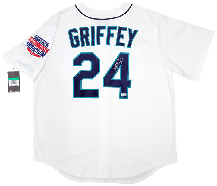 Seattle Mariners Ken Griffey Jr. Signed White Nike Cooperstown Edition Jersey