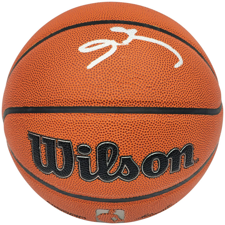 Allen Iverson Auto Signed Sig Series Indoor/Outdoor Basketball 76ers Beckett Wit