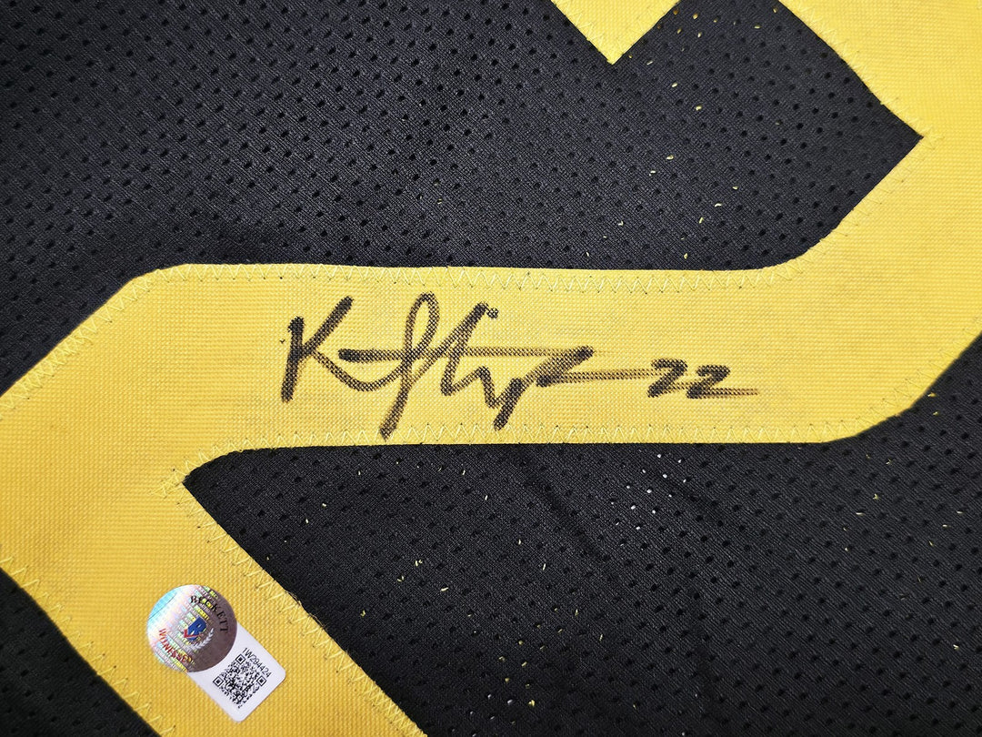 Utah Jazz Kyle Filipowski Signed Black Jersey Beckett Witness