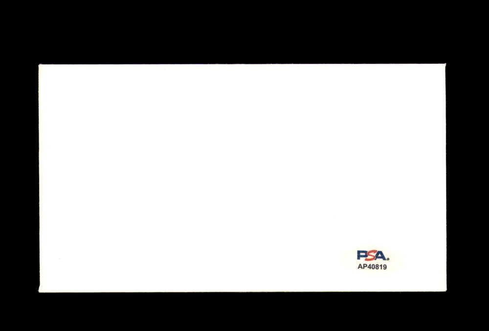 Reggie Jackson PSA DNA Signed FDC 1980 First Day Cover Cache 400 Home Runs Auto