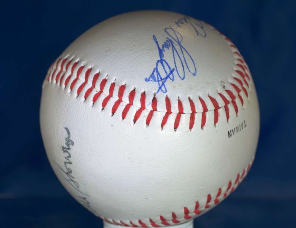 Skowron Blanchard Houk Slaughter Signed Psa/dna Baseball Autograph