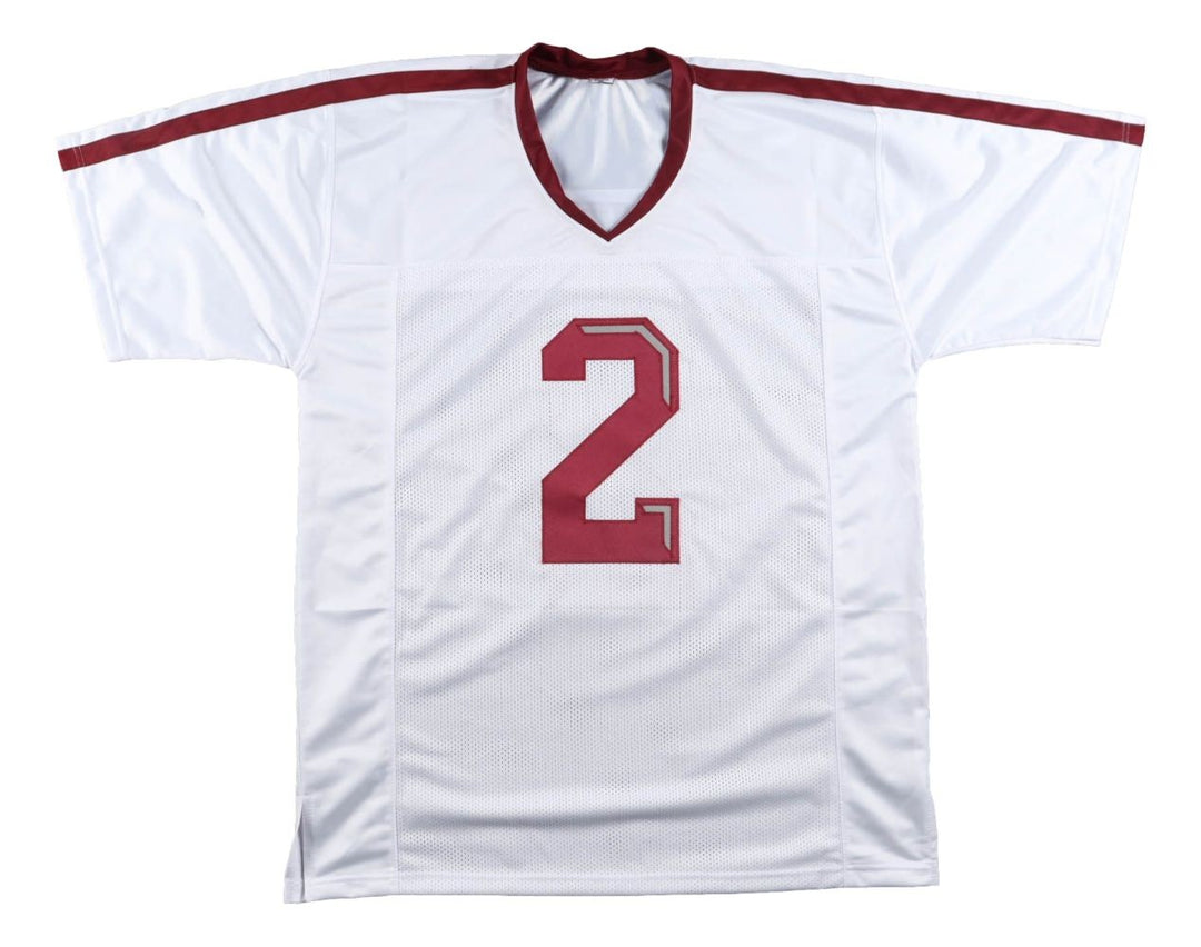 Johnny Manziel Texas A&M Signed White College Football Jersey BAS