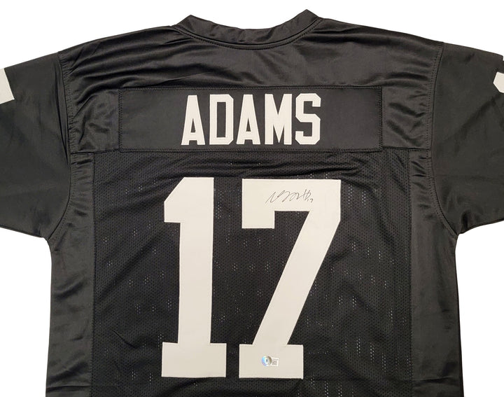 Las Vegas Raiders Davante Adams Autographed Signed Black Jersey Beckett