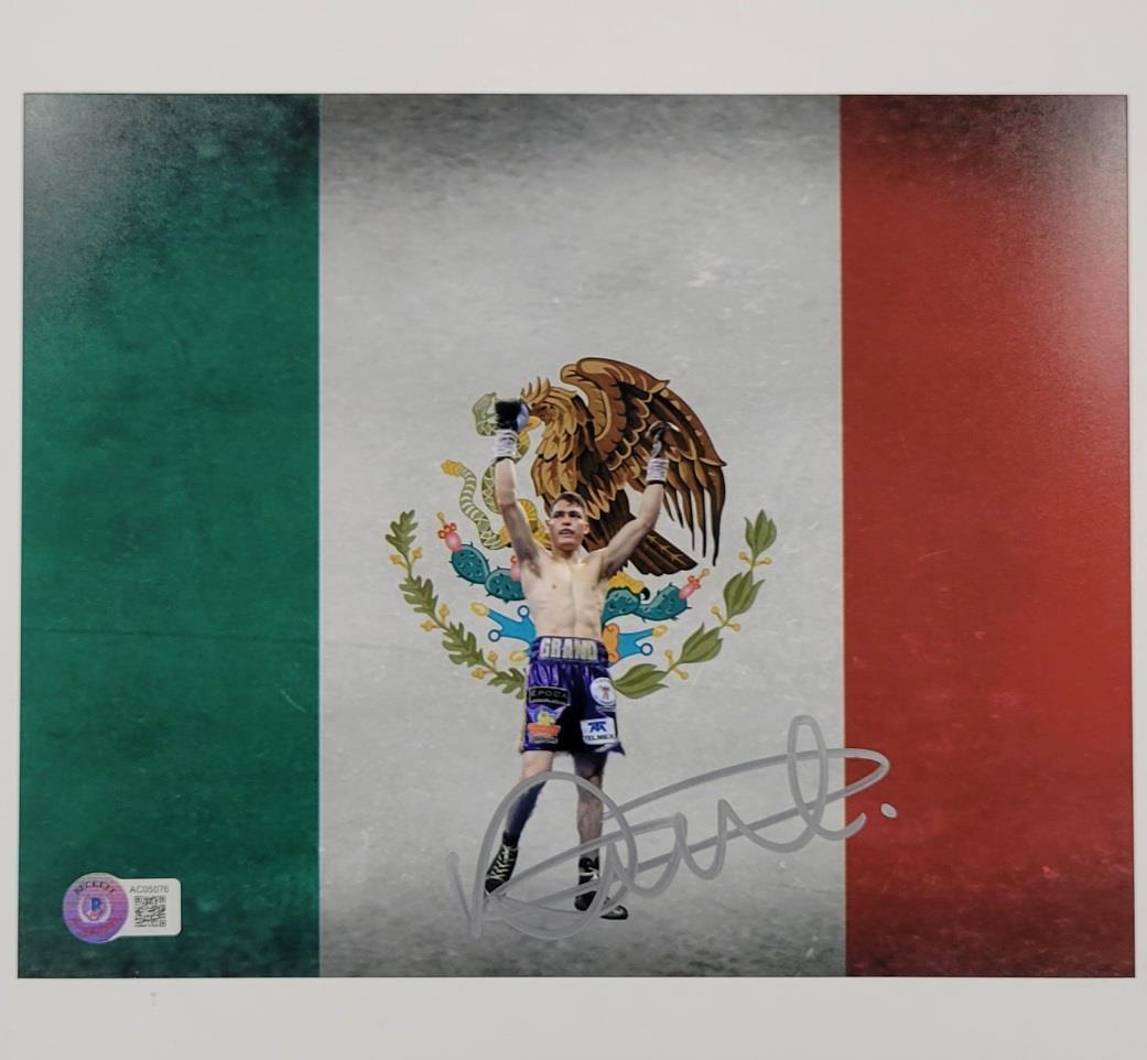 Oscar Duarte signed Mexico 8x10 photo boxing autograph (A) ~ Beckett BAS