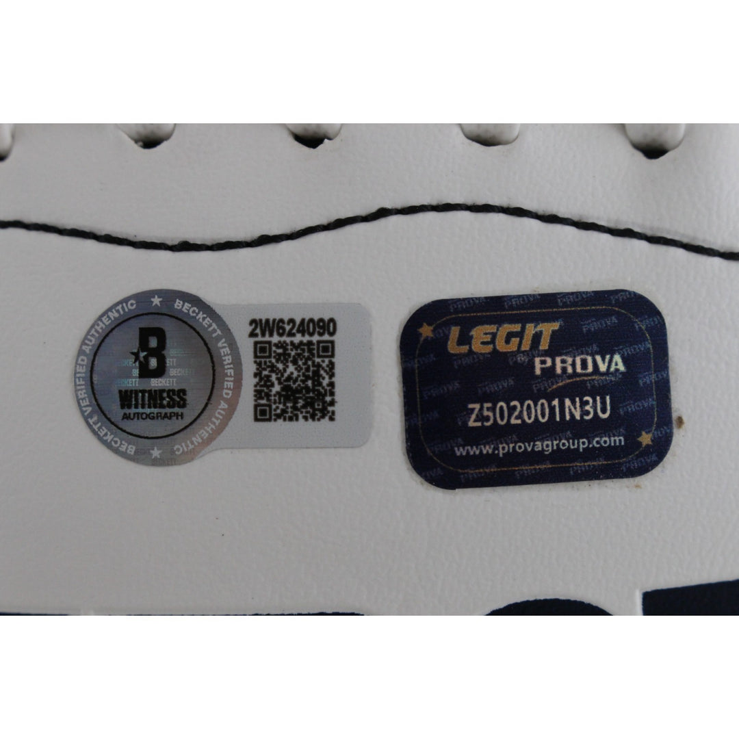 Emmitt Smith Tony Dorsett Autographed Dallas Cowboys Logo Football Beckett 50844