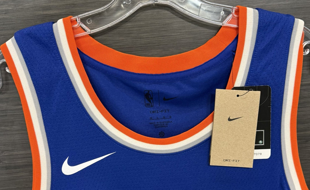 Josh Hart Signed NY Knicks Nike Jersey NY Forever Mint Auto Fanatics COA