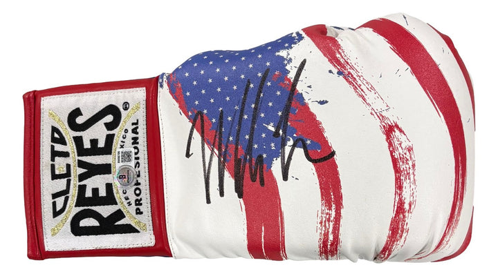 Mike Tyson Signed Right Hand USA Cleto Reyes Boxing Glove BAS