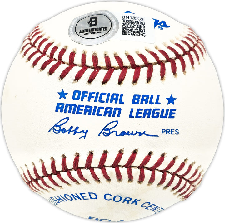 Hal Griggs Signed AL Baseball Washington Senators Beckett #BN13233