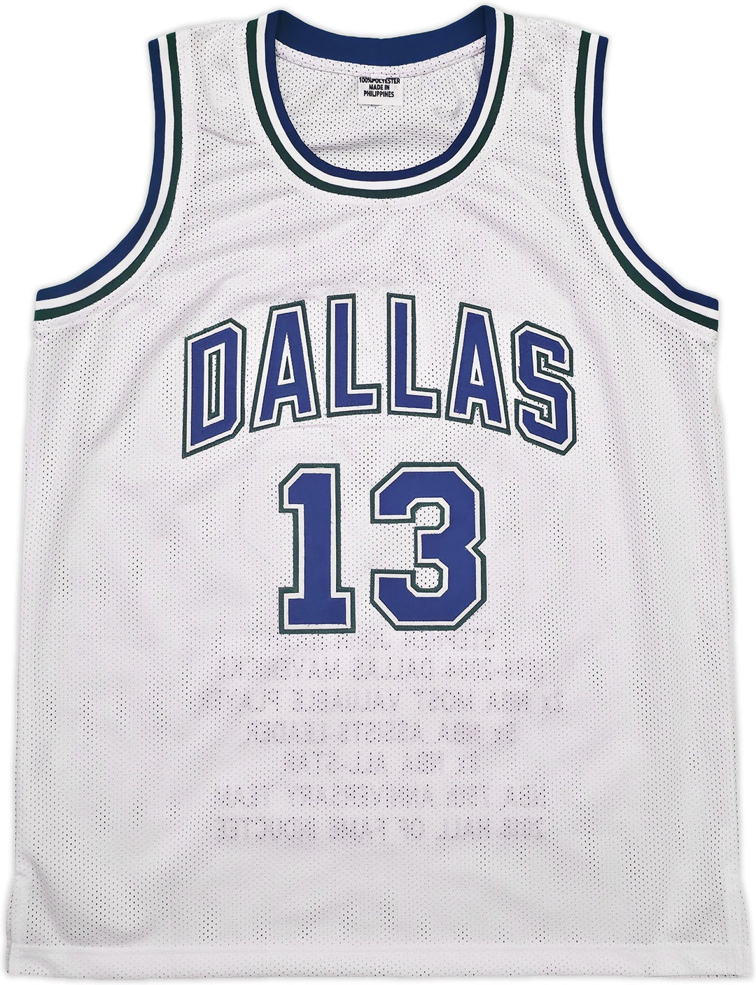 Dallas Mavericks Steve Nash Autographed Signed White Stat Jersey Beckett Wit