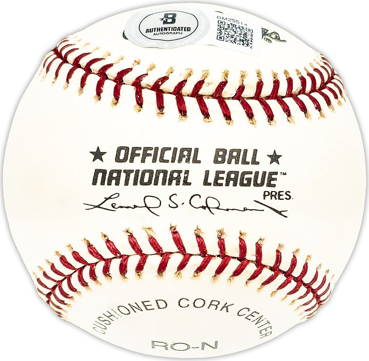 Nino Bongiovanni Autographed NL Baseball Cincinnati Reds Beckett QR #BM25514