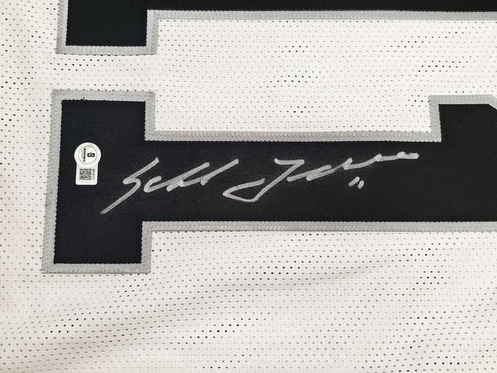 Oakland Raiders Sebastian Janikowski Signed White Jersey Beckett