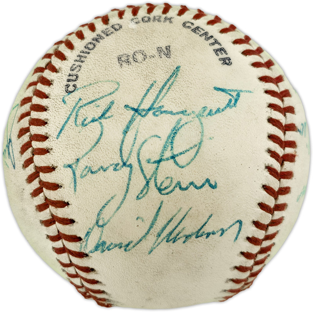 Dave Niehaus & 7 Others Signed Official Feeney NL Baseball Mariners "Oh My"