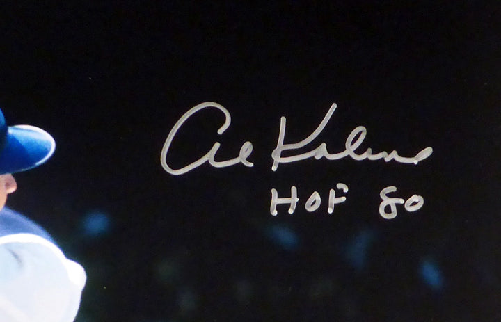 Al Kaline Signed 16x20 Photo Detroit Tigers "HOF 80" PSA/DNA