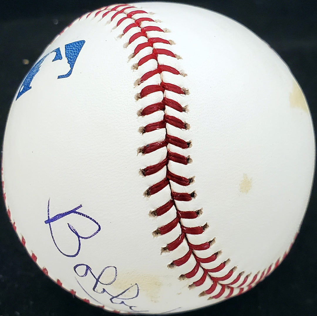 Bobby Wilkins Signed Official MLB Baseball Philadelphia A's Beckett BAS #V68099