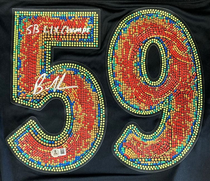 Brandon Graham Signed Eagles Super Bowl 59 LIX Nike Limited Jersey SB LIX