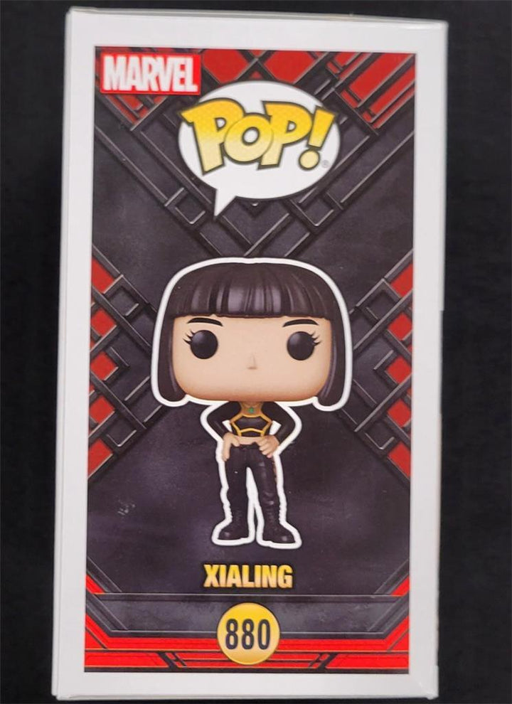 Meng'er Zhang signed Marvel Xialing Funko Pop! Shang-Chi autograph Beckett BAS