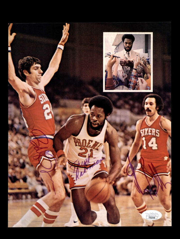 Bobby Jones Truck Robinson Henry Bibby JSA Signed 8x10 Vintage Autograph Photo